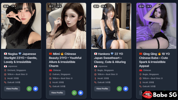 Babe Sg Provides Beautiful Models With Top Erotic Massage Experience In Singapore